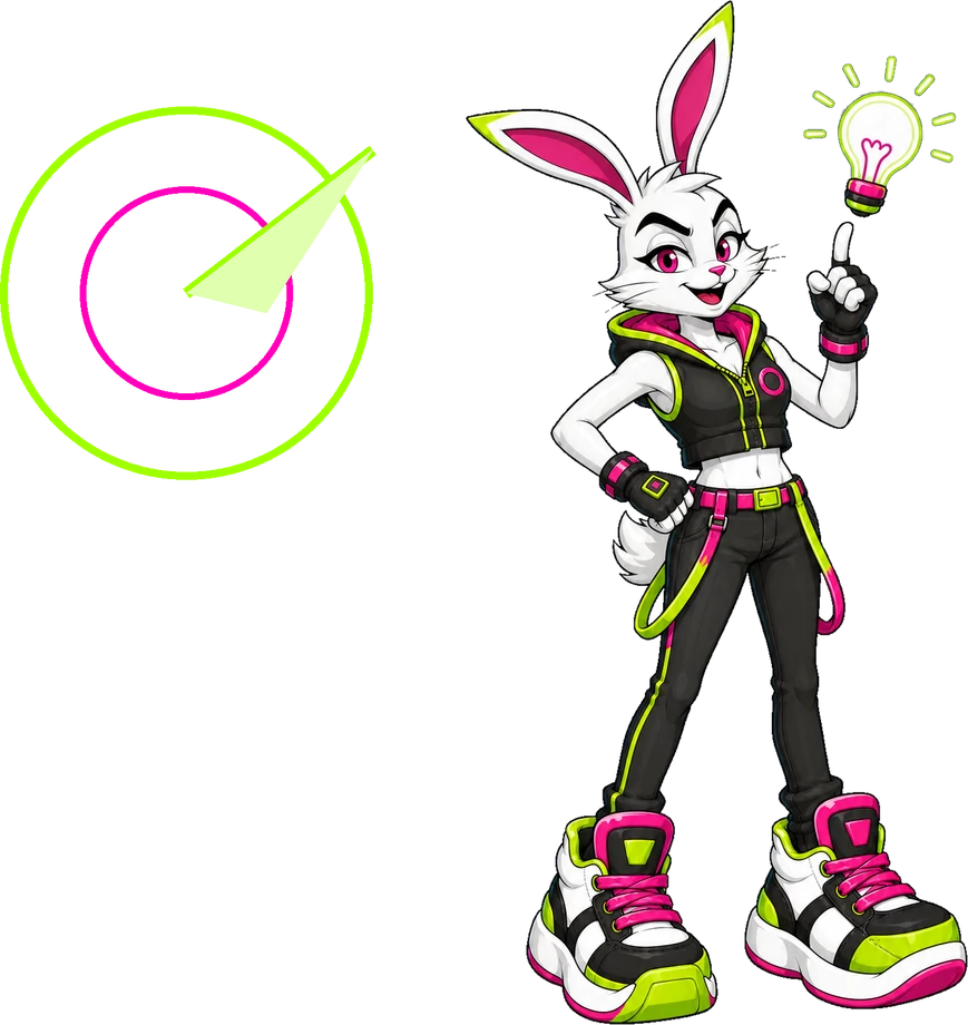 Jinxx mascot: Get found everywhere.